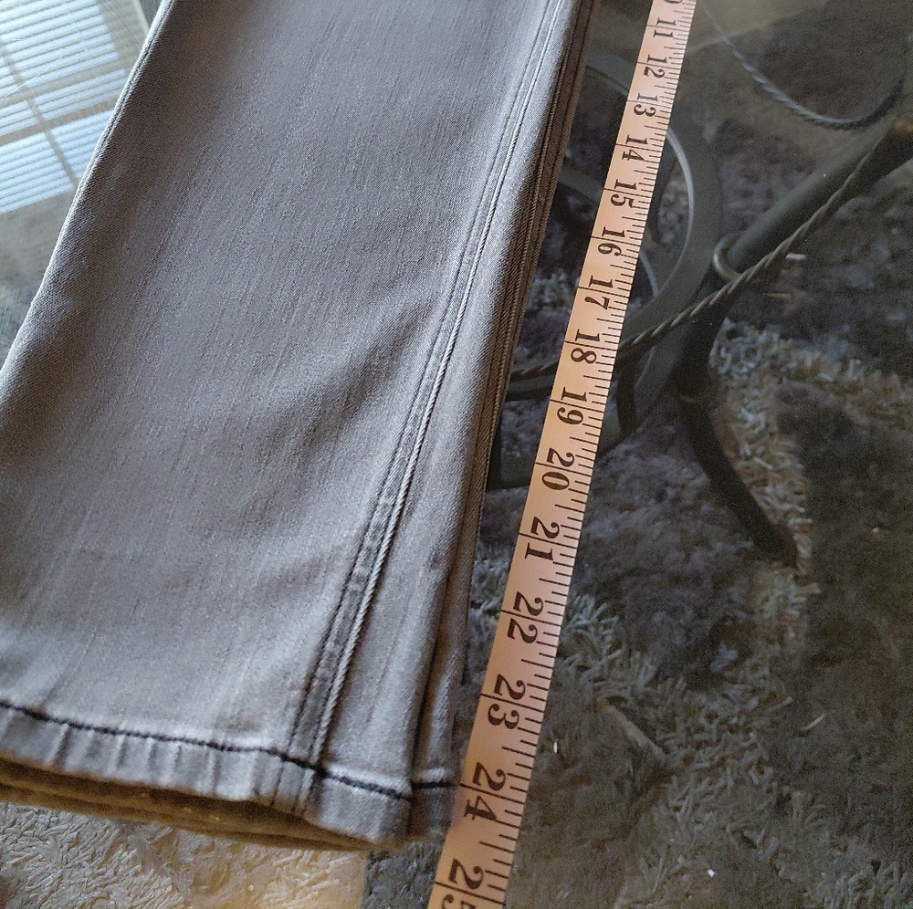 Express Super Highrise Grey Mom Jeans Size 0 Regular - Picture 10 of 12